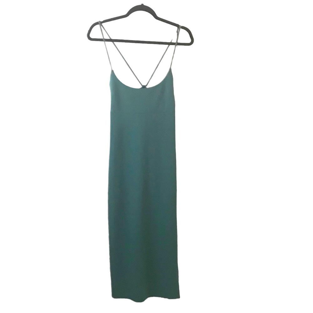 NWT Forever 21 teal long midi formal dress size large